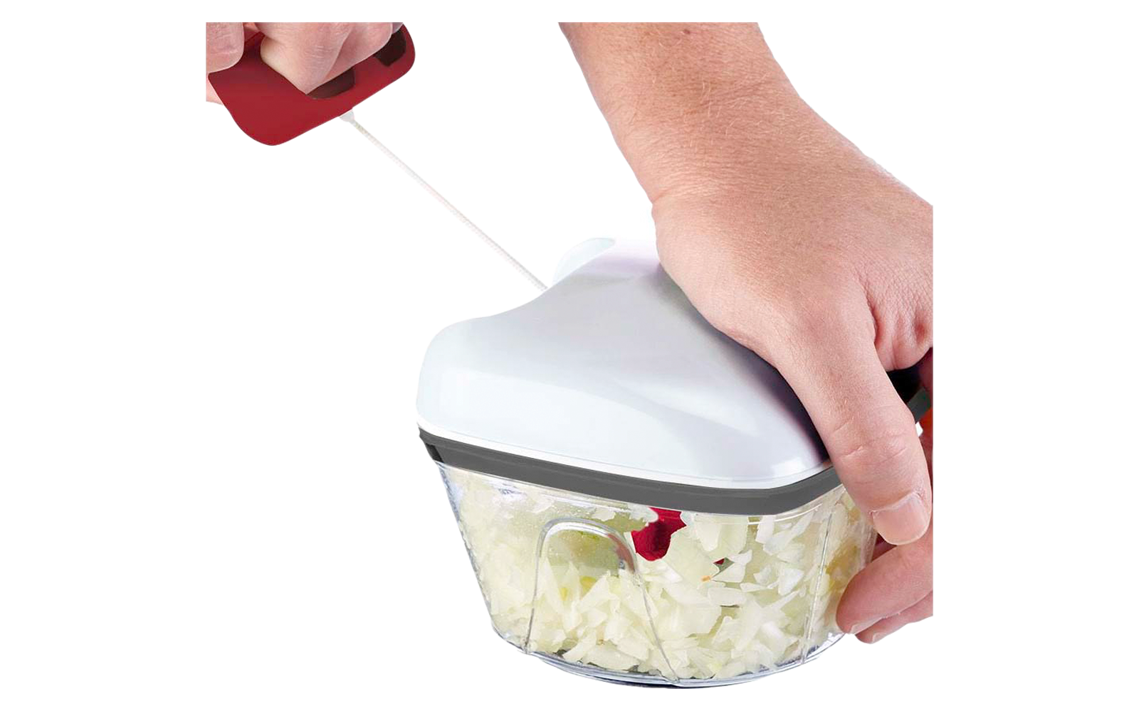 Multihakker med snortrekk 450 ml for frukt og grønnsaker - Westmark med lokk