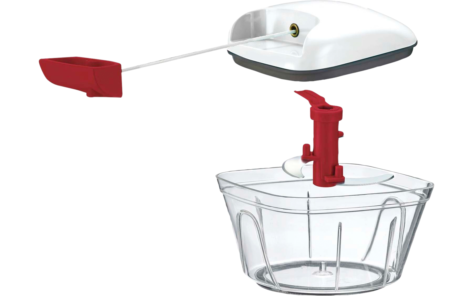 Multihakker med snortrekk 450 ml for frukt og grønnsaker - Westmark klar til bruk