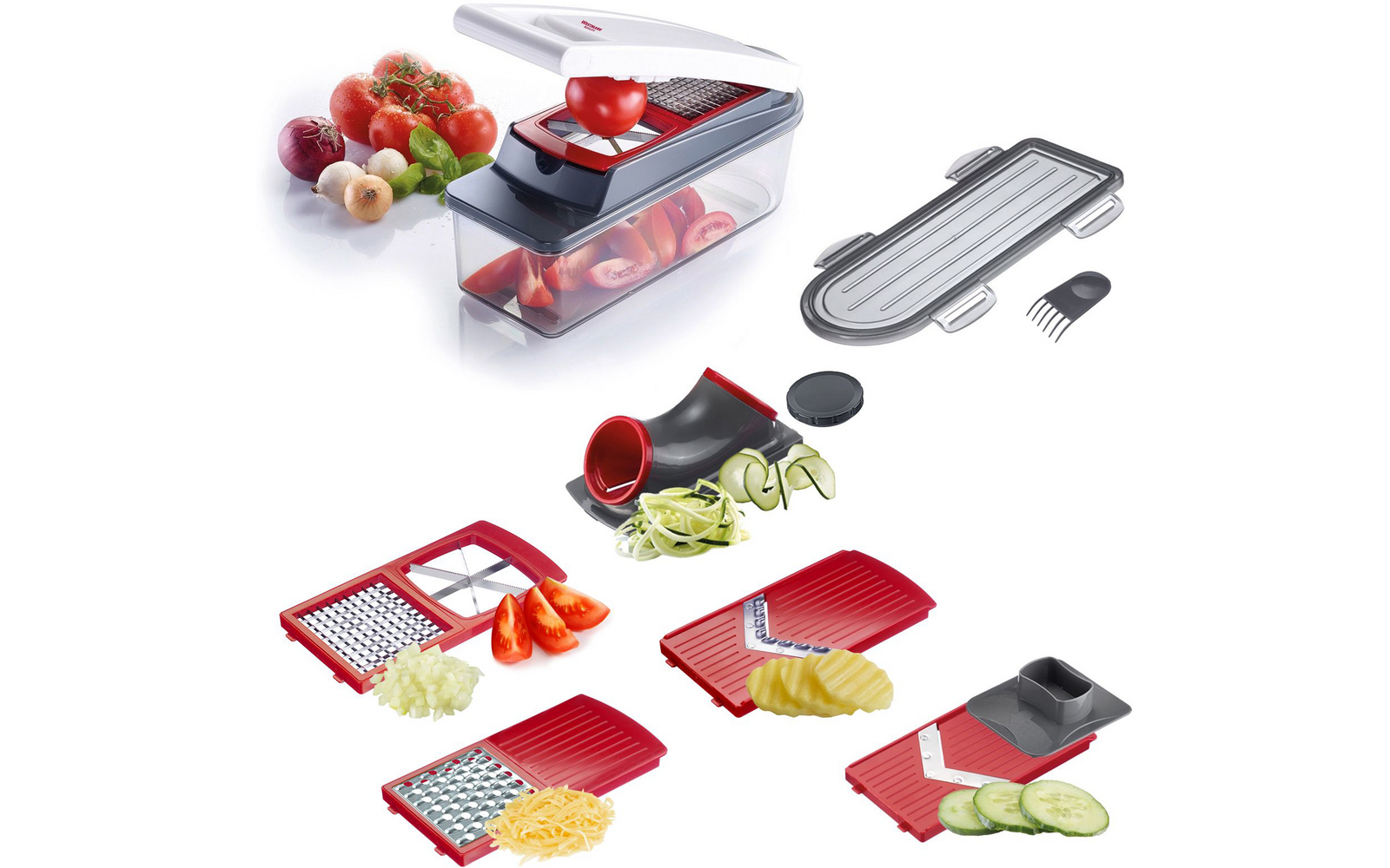 Multikutter Dicer Star Plus bakside med utstyr