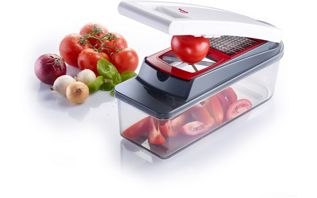 Multikutter Dicer Star Plus montert med oppbevaringsboks