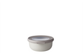 Multiskål Cirqula rund 350 ml nordic white sett forfra