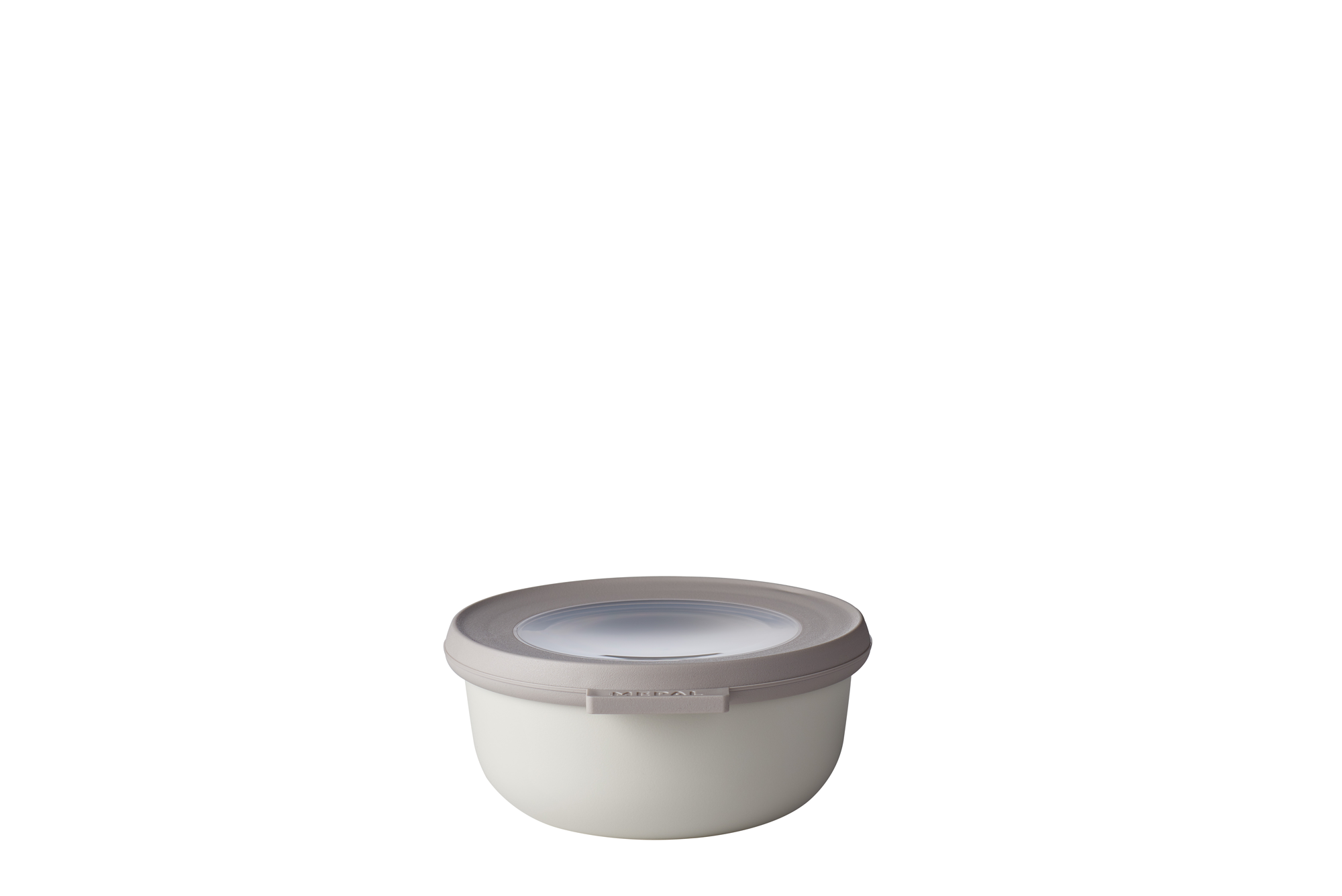 Multiskål Cirqula rund 350 ml nordic white sett forfra