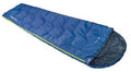 Mumiesovepose Action 250 syntetisk 225x80cm blå forfra