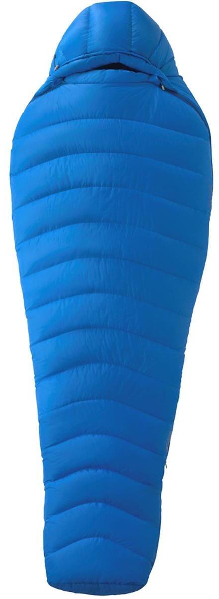 Foran av Mumiesovepose Helium 800FP dun, komfort 5°C, blå - Marmot