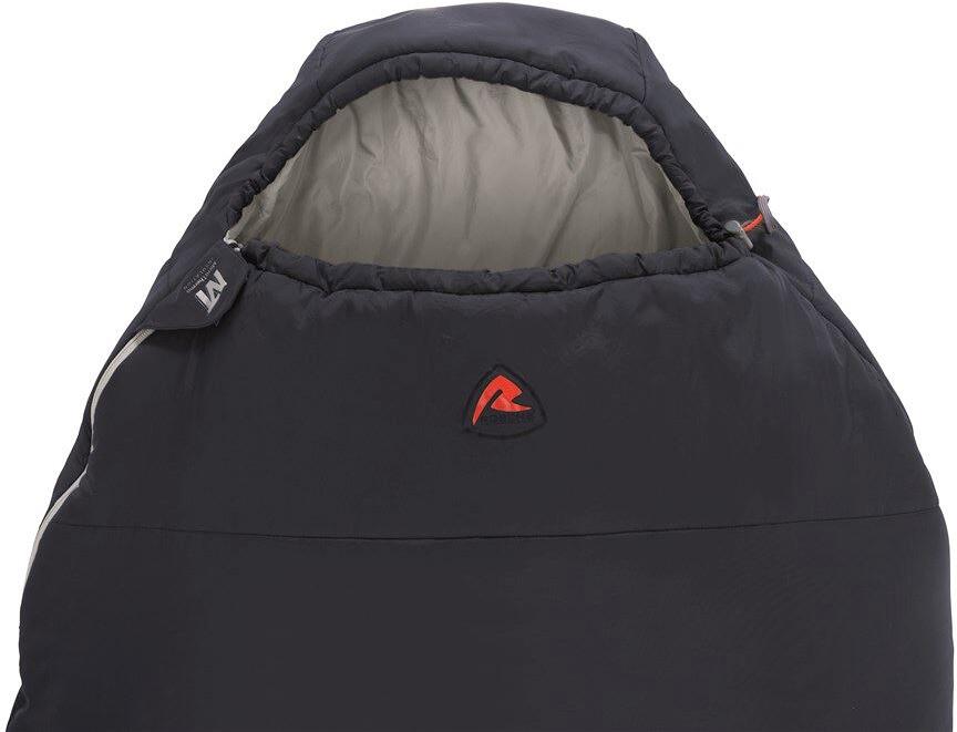 Bakside av Mumiesovepose Moraine II 220x85cm, 945g, blå