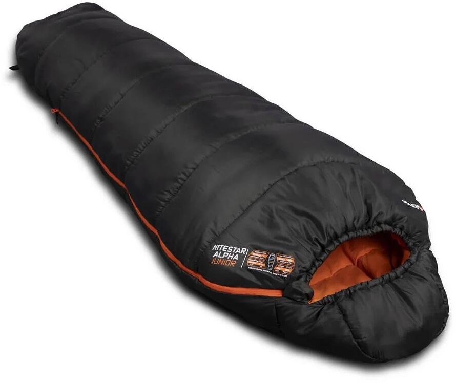 Mumiesovepose Nitestar Alpha Junior 165 cm detalj av stoff