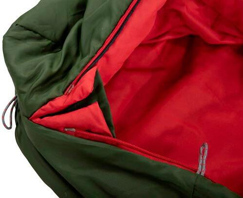 Mumiesovepose Pak 1000 ECO montert i telt