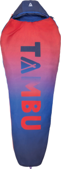 Mumiesovepose Sangu 600 sommer resirkulert polyester 205 cm - Tambu sett forfra
