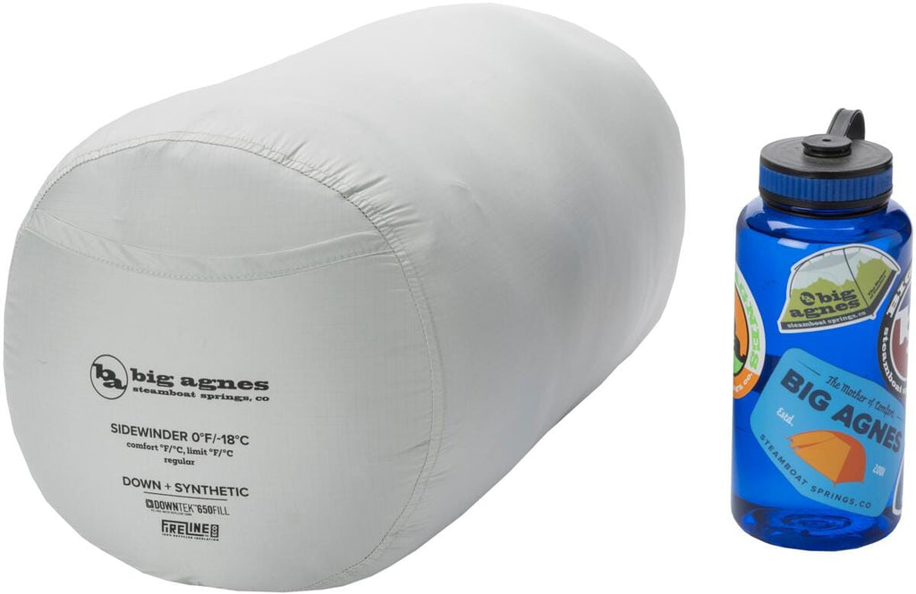 Mumiesovepose Sidewinder 0 for sideliggere grønn farge