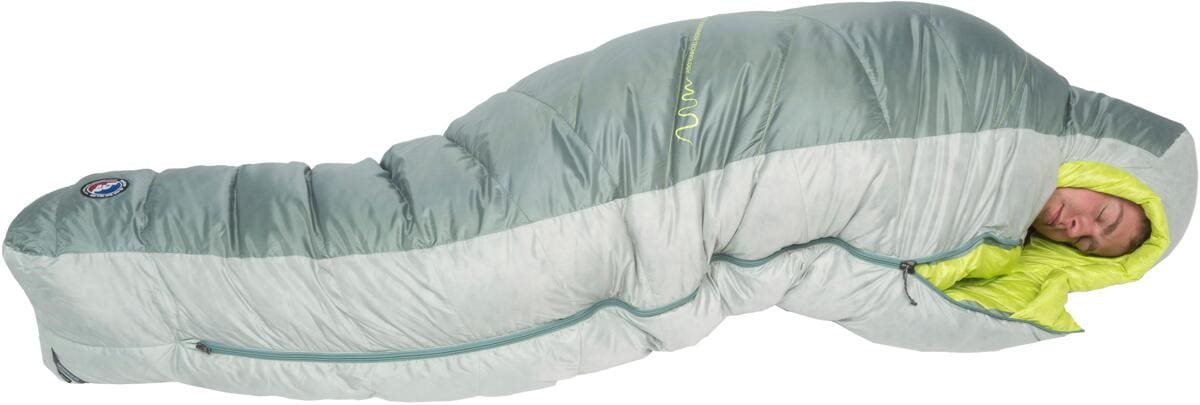 Mumiesovepose Sidewinder 0 for sideliggere pakkestørrelse