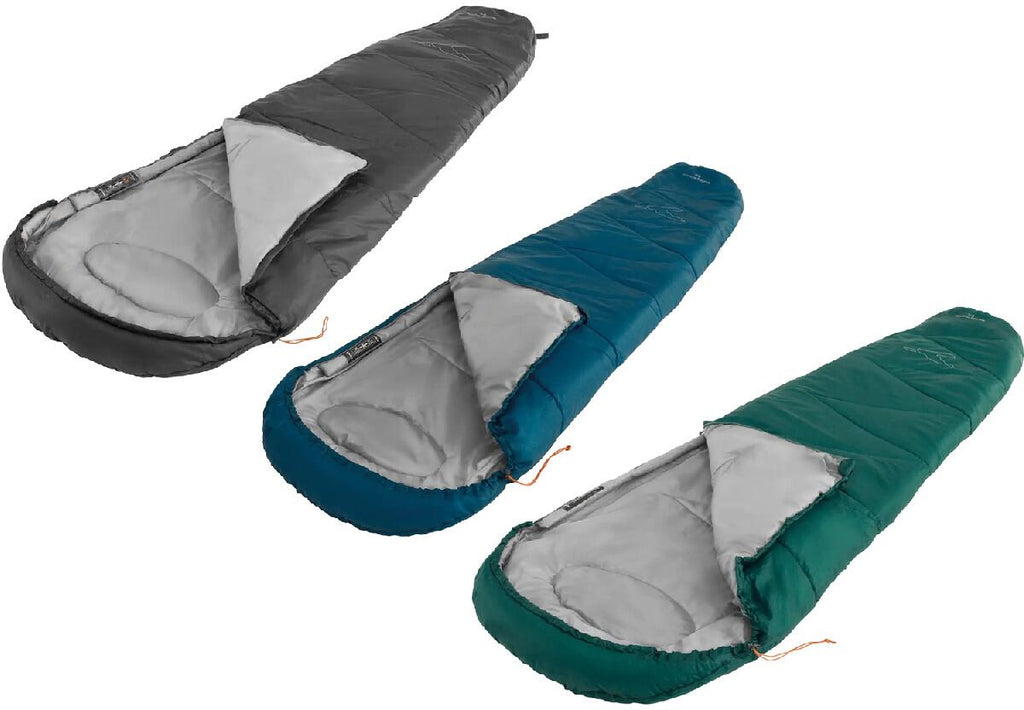 Bakside av Mumiesovepose Starling 210x75 cm 915g 1-2 sesonger Easy Camp