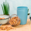 Müslibeger 700 ml med to lekkasjesikre rom fra Westmark med innhold