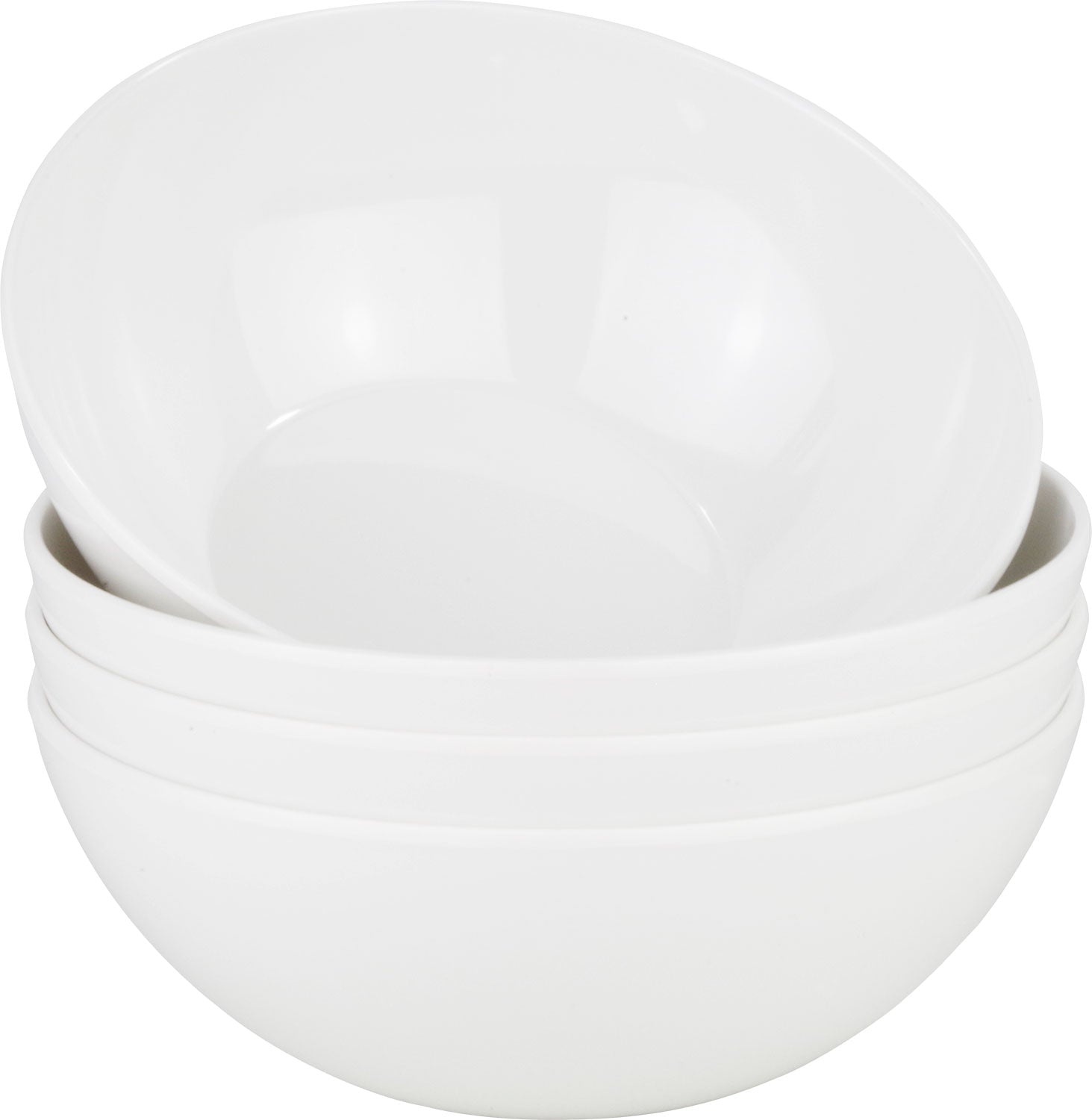 Müsliskåler sett 4 deler 16 cm melamin edelweiss Gimex forfra