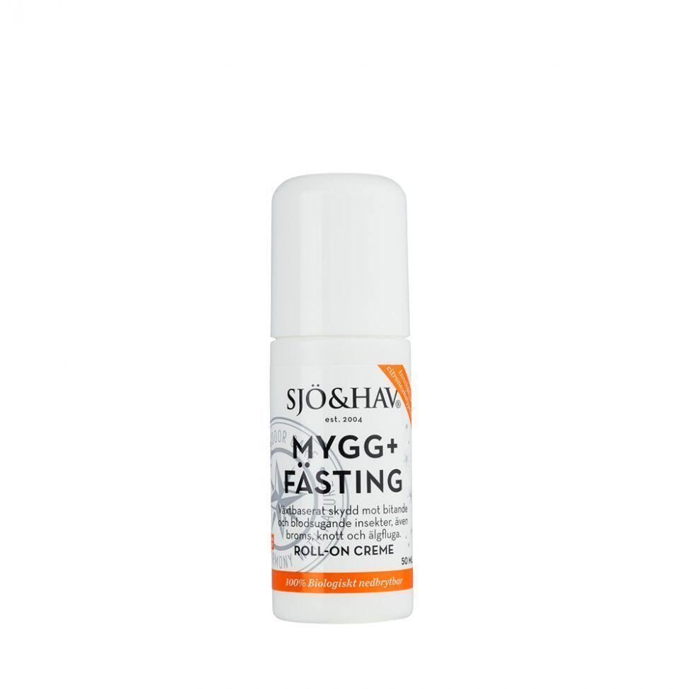 Mygg- og flåttbeskyttelse roll-on DEET-fri 50 ml SJÖ&HAV forfra