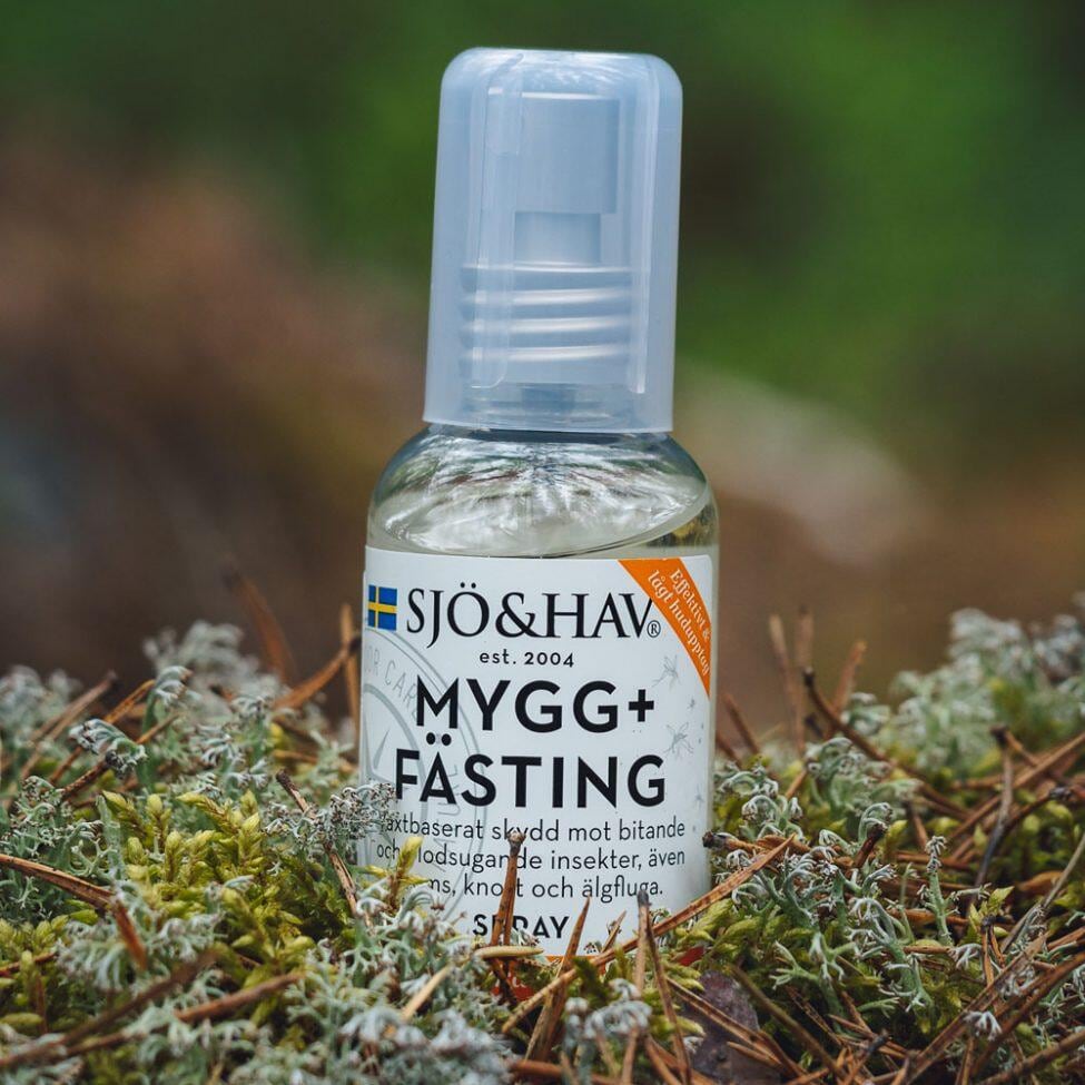 Detalj av Mygg- og flåttspray DEET-fri pumpespray 75 ml - SJÖ&HAV pumpe