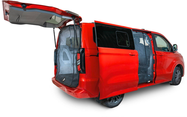 Myggnett bakdør fine-mesh for Ford Custom V710 bakside