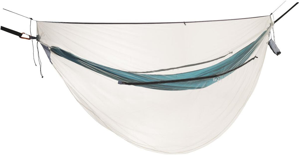 Myggnett for enkelt hengekøye 15D nylon 190 g grønn forfra