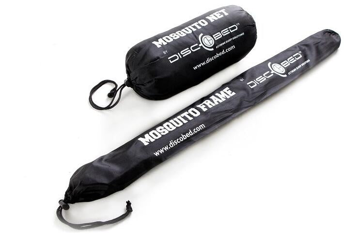 Nærbilde av myggnett med ramme for feltseng 208x100x86 cm 1,5 kg - Disc-O-Bed