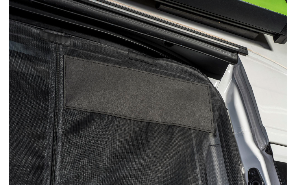 Myggnett skyvedør høyre fine-mesh for VW Crafter nærbilde av stoff