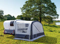 Myggnettfront for Adria Action Air 391 solseil montert
