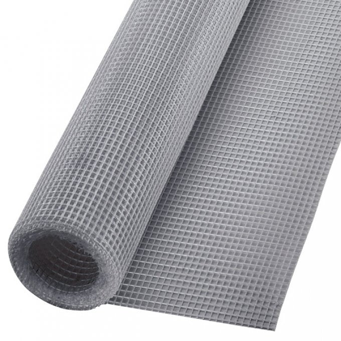 Myggnetting metervare grå 150 cm bred for ventilasjonsvinduer
