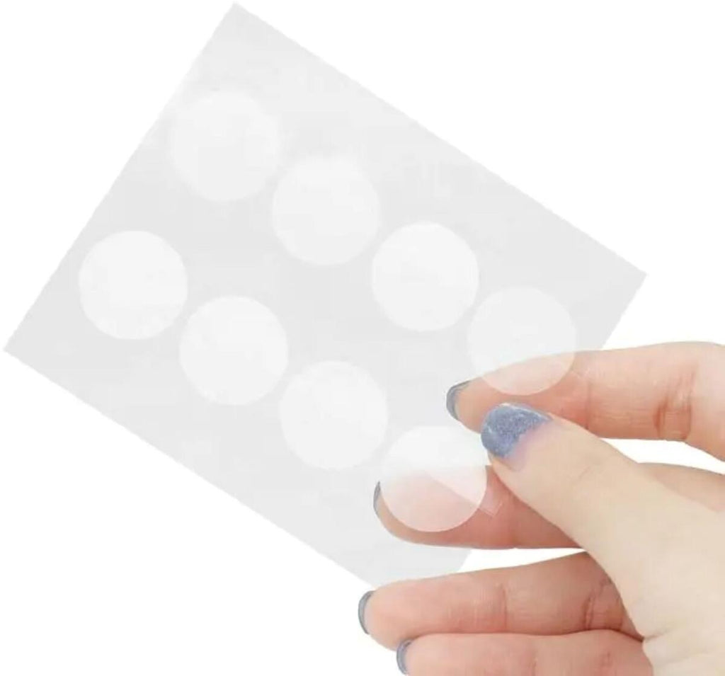 Myggstikkplaster vanntett 18 stk med hydrokolloid montert på hud