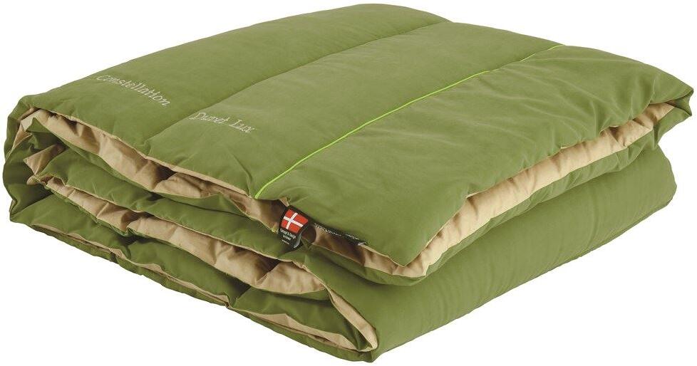 Nærbilde av fyll på Campingdyne Constellation Duvet Lux 200x135 cm grønn
