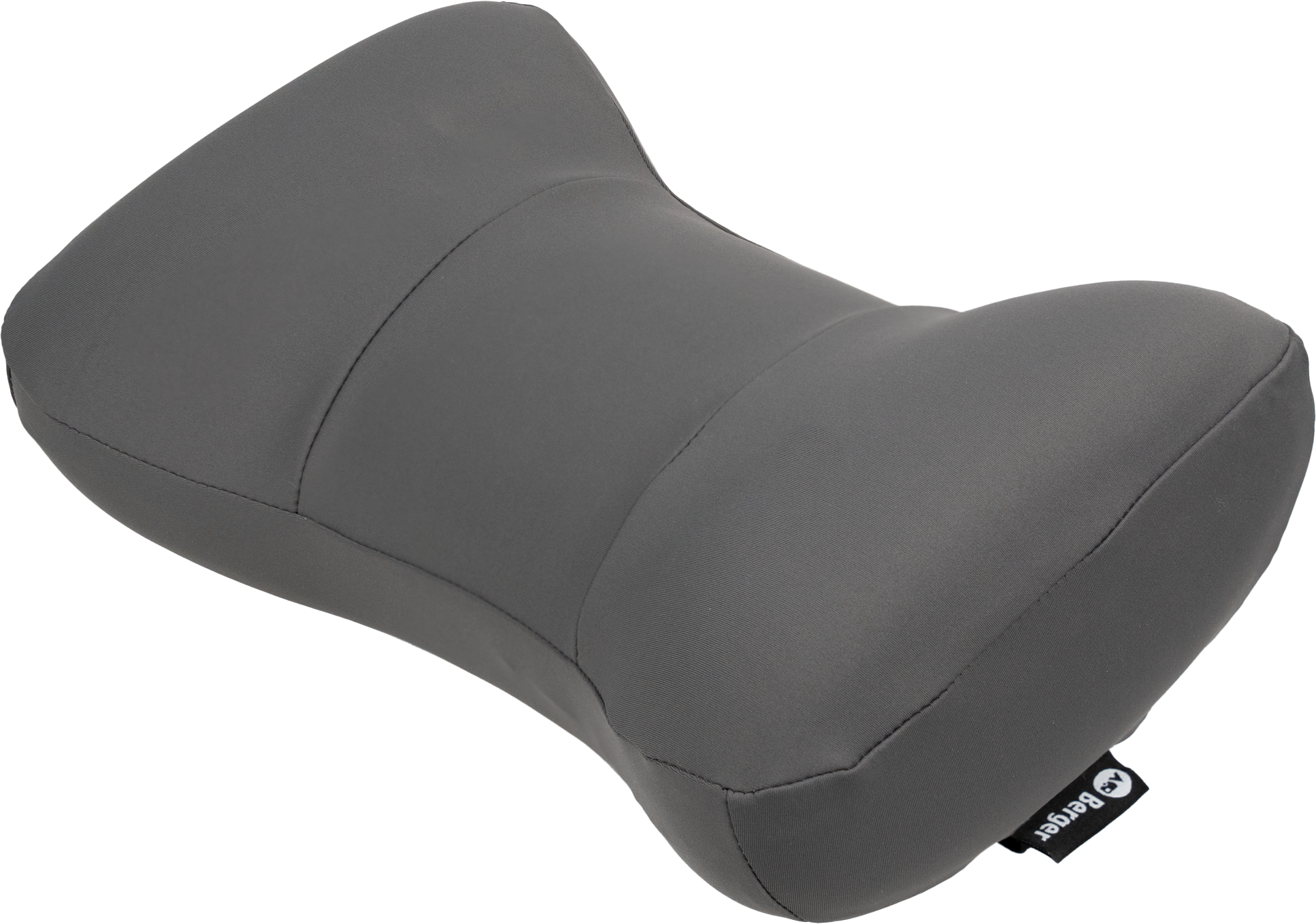 Nakkepute med memory foam for kjøretøy, svart forfra