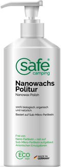 Nanovoks-polering for bobil og campingvogn 500 ml - Safe Camping forside