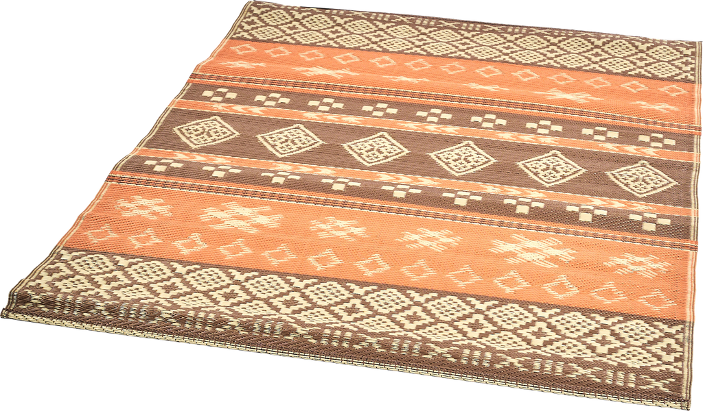 Nara AW utendørsteppe polypropylen 230x80 cm forfra