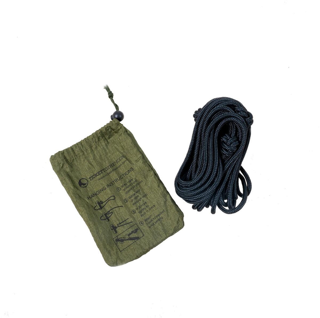 Nautisk tausett for hengekøyer 240cm 230g forfra
