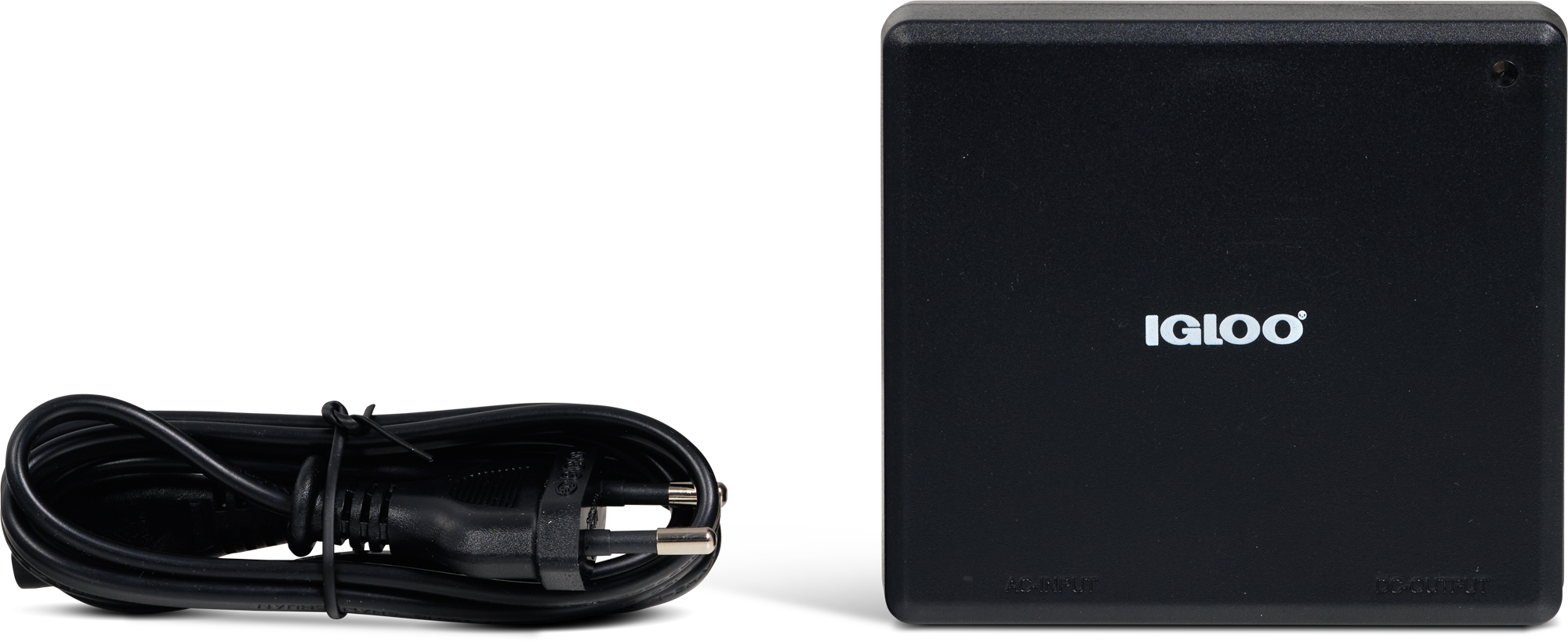 Nettadapter 60 W for 12 V kjølebokser IPS60 - Igloo forfra