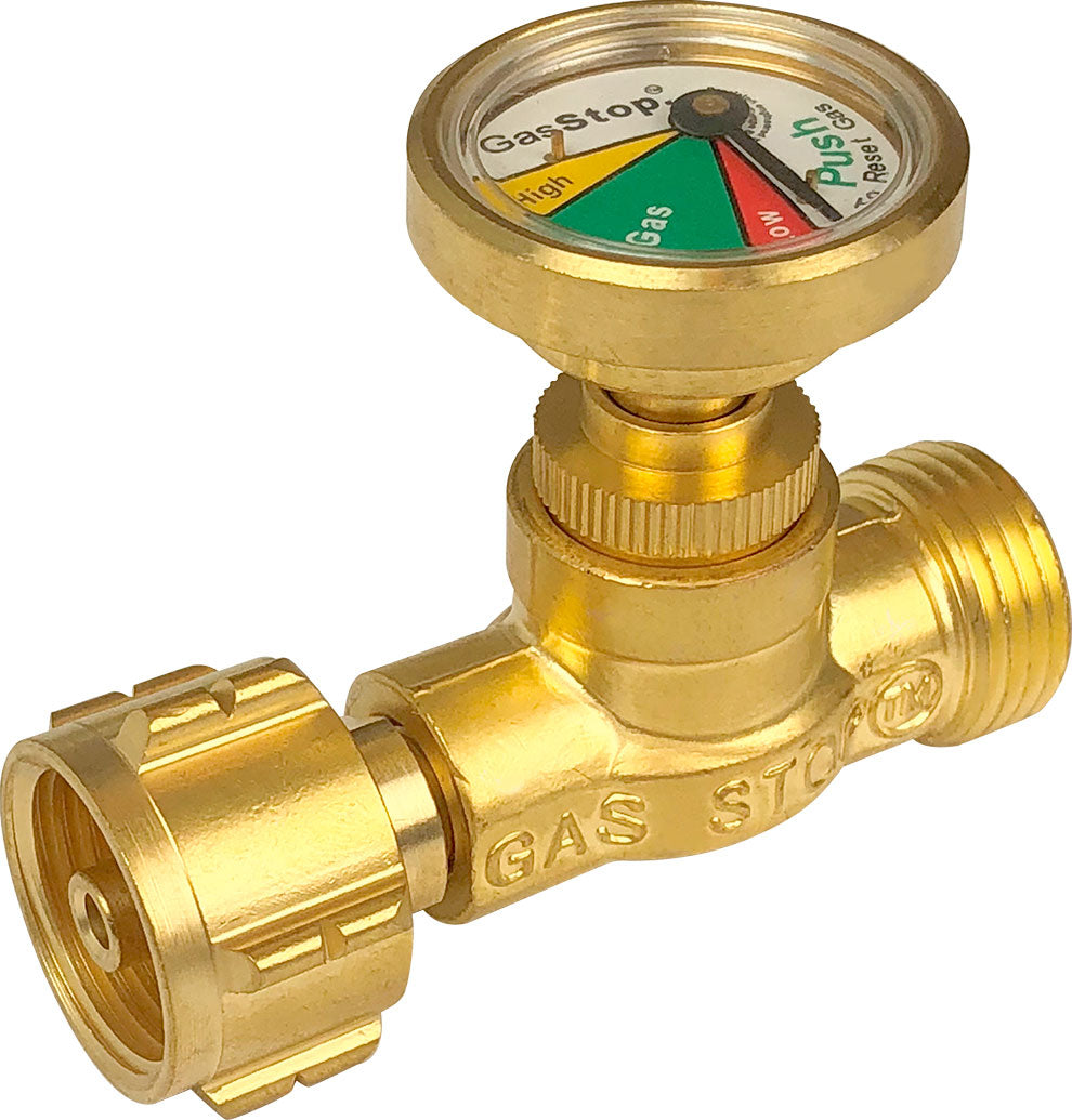 Nødstoppventil for propangassflasker tysk versjon 240 g - GasStop for sikker gassbruk
