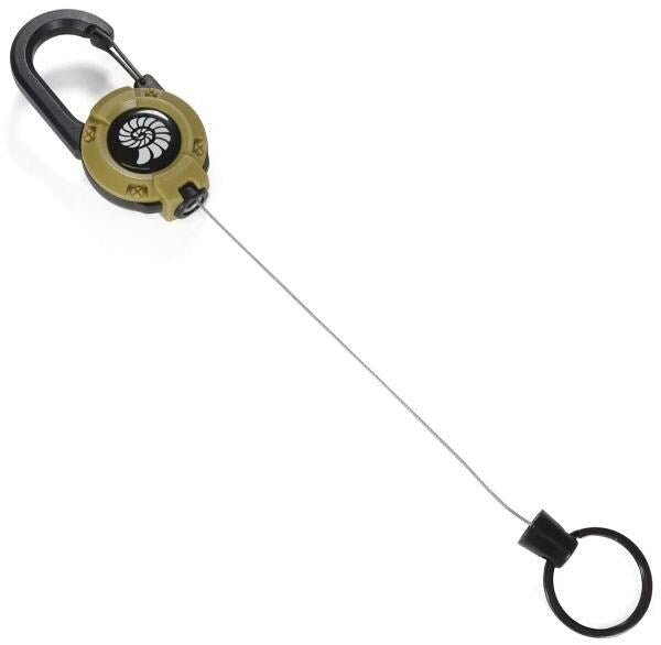 Nøkkelring med uttrekkbar stålwire 67 cm - Origin Outdoors bakside