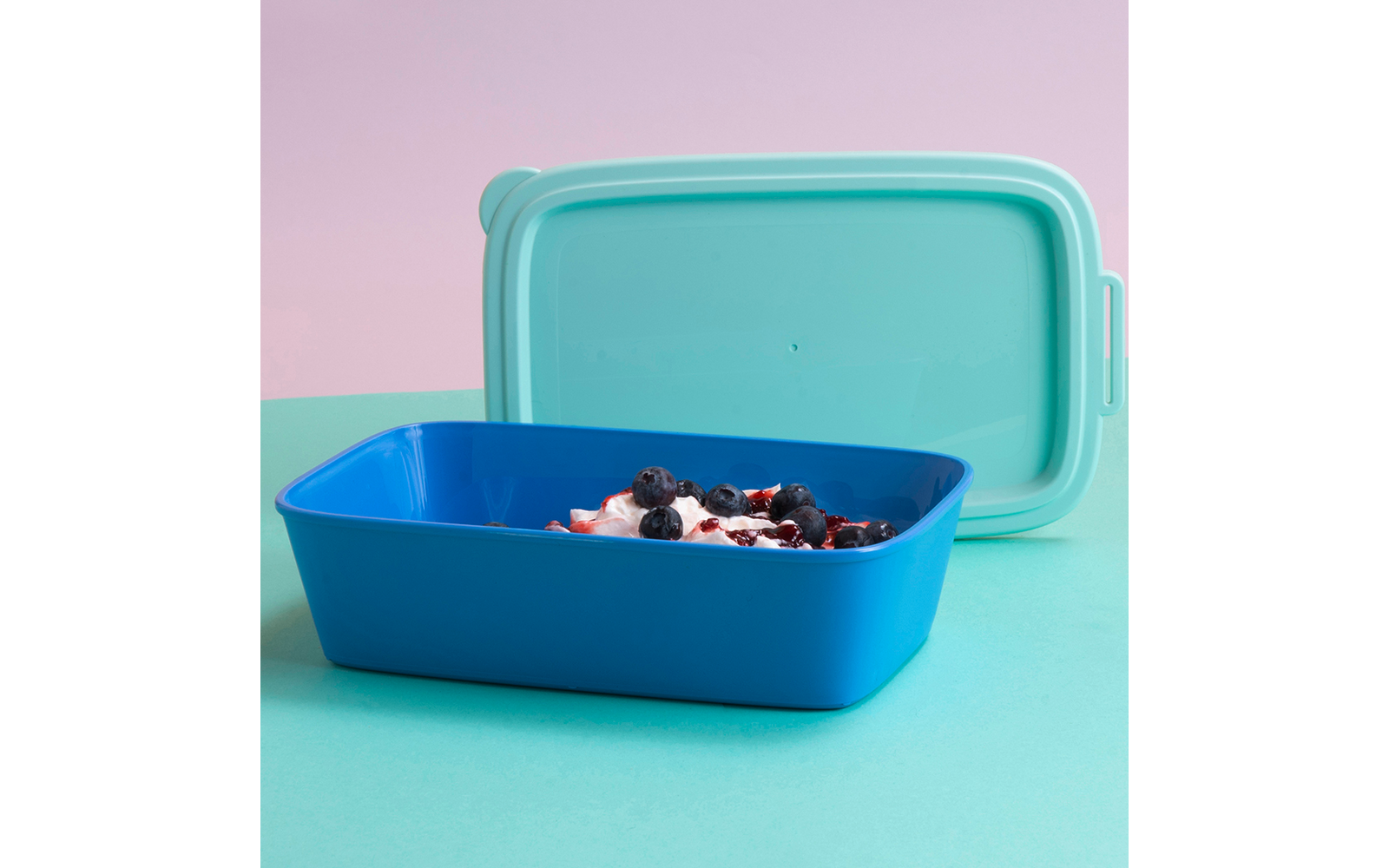 NORA BOX bolle med lokk 1,4 l 25,5x15,8x6,3 cm - koziol bakside