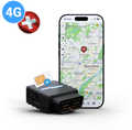 OBD 4G GPS-sporing med SIM-kort og dataflat for Europa - Yukatrack forfra