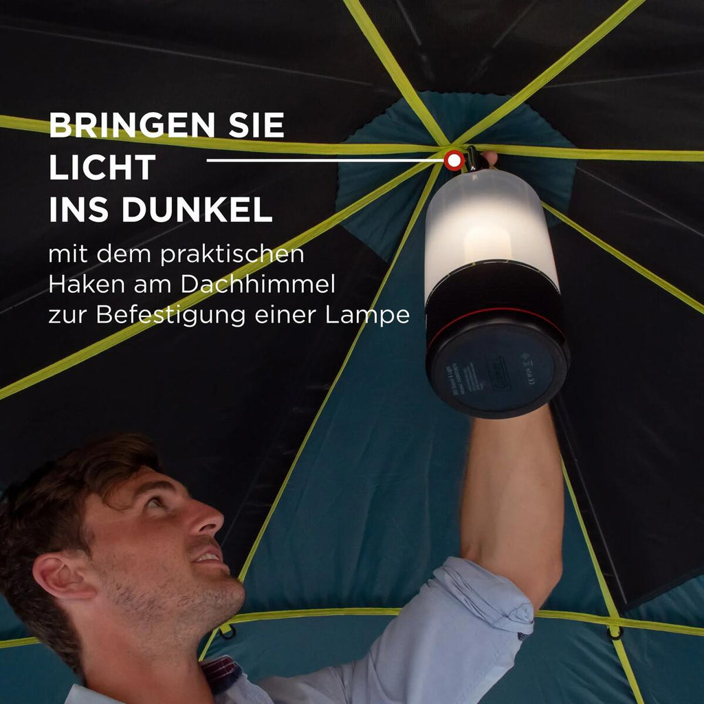 Bunn av Oktagonalt telt Octagon BlackOut 8-pers med PE-materiale