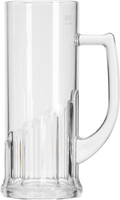 Ølglass i akryl 0,6 liter BPA-fritt Flamefield forfra