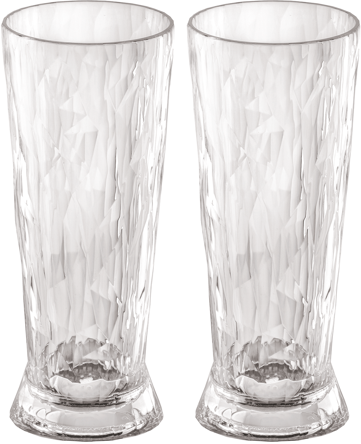 Ølglass sett 2 stk Club No. 10 Superglas 300 ml bruddsikkert forfra
