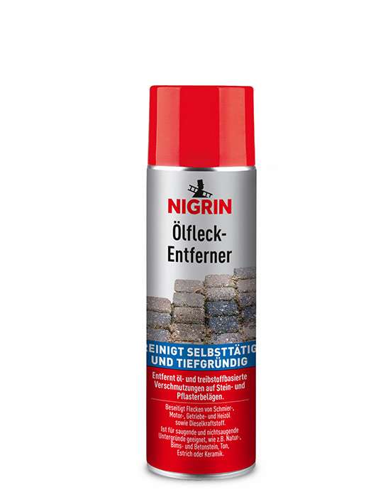Oljeflekk-fjerner 500 ml for stein og belegg - Nigrin forfra