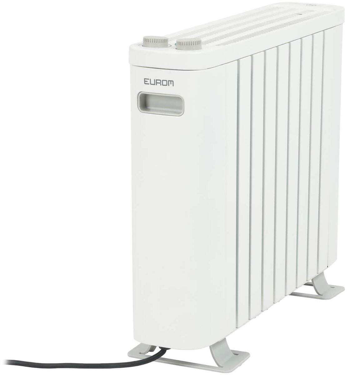 Oljefri radiator RAD 1000 forfra med termostat