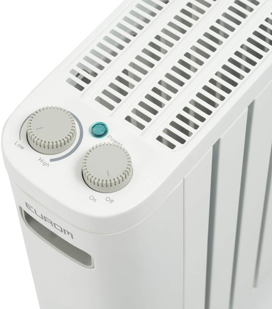 Oljefri radiator RAD 1000 montert med hjul