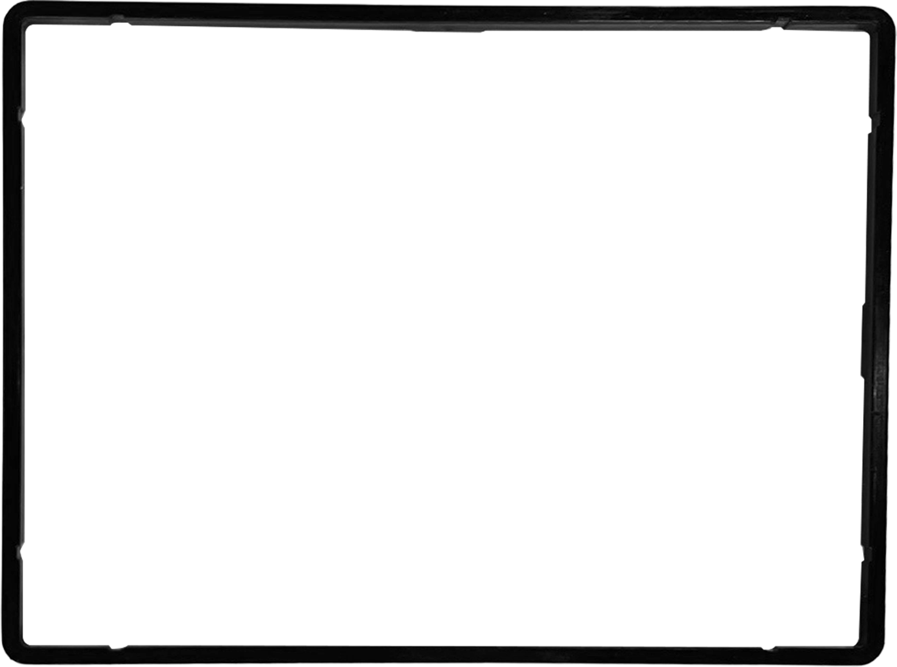 Ombyggingsramme iNet X Panel 2 for iNet X & Pro Panel fra Truma montert i kjøretøy