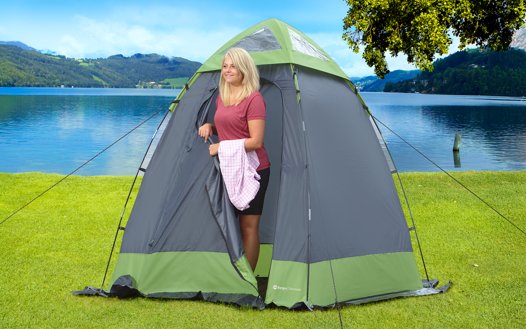 Omkledningstelt universal 165x165x200 cm forfra