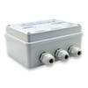 Omkoblingstasjon US-16 230V 16A 3600VA bakside med tilkoblinger