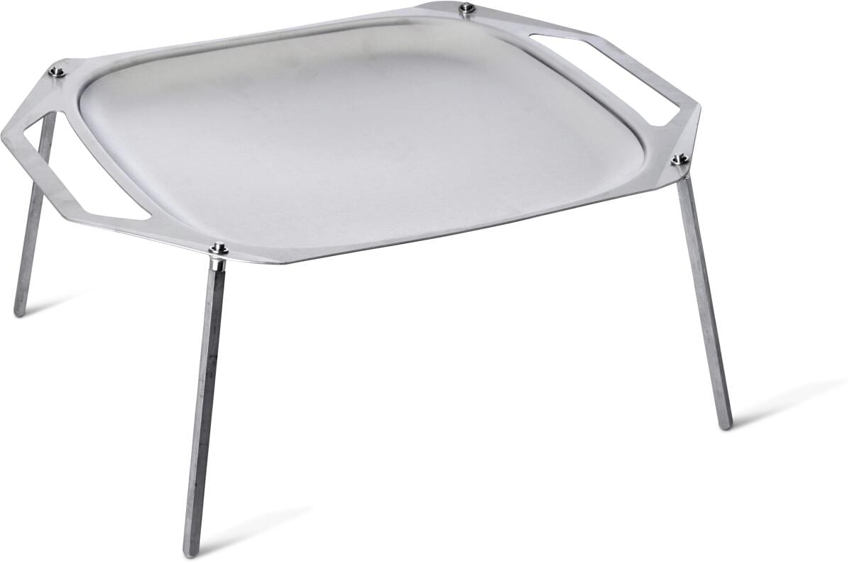 OpenFire stekepanne i rustfritt stål forfra