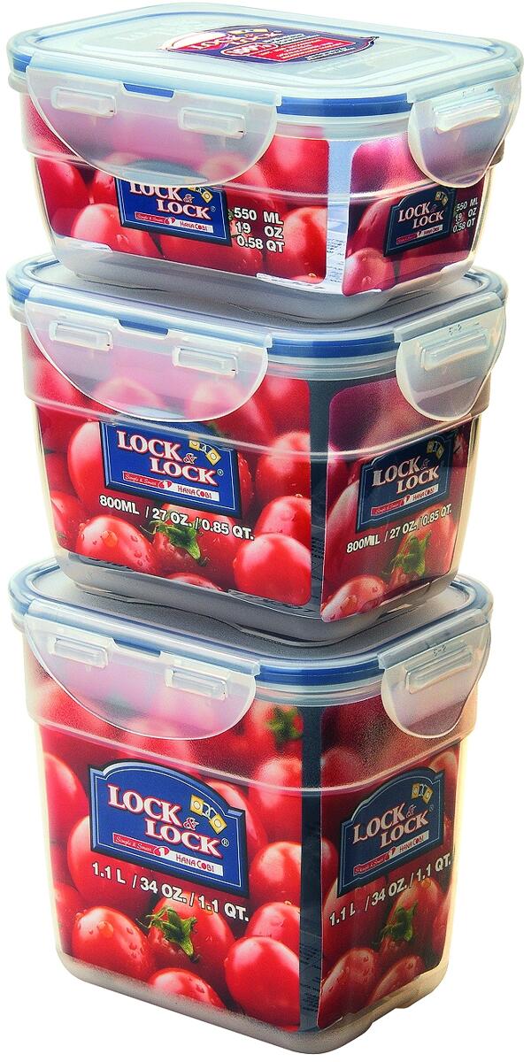 Oppbevaringsboks Classic 1,0 l BPA-fri silikon bakside