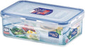 Oppbevaringsboks Classic med 3 rom 1 l BPA-fri - Lock&Lock foran