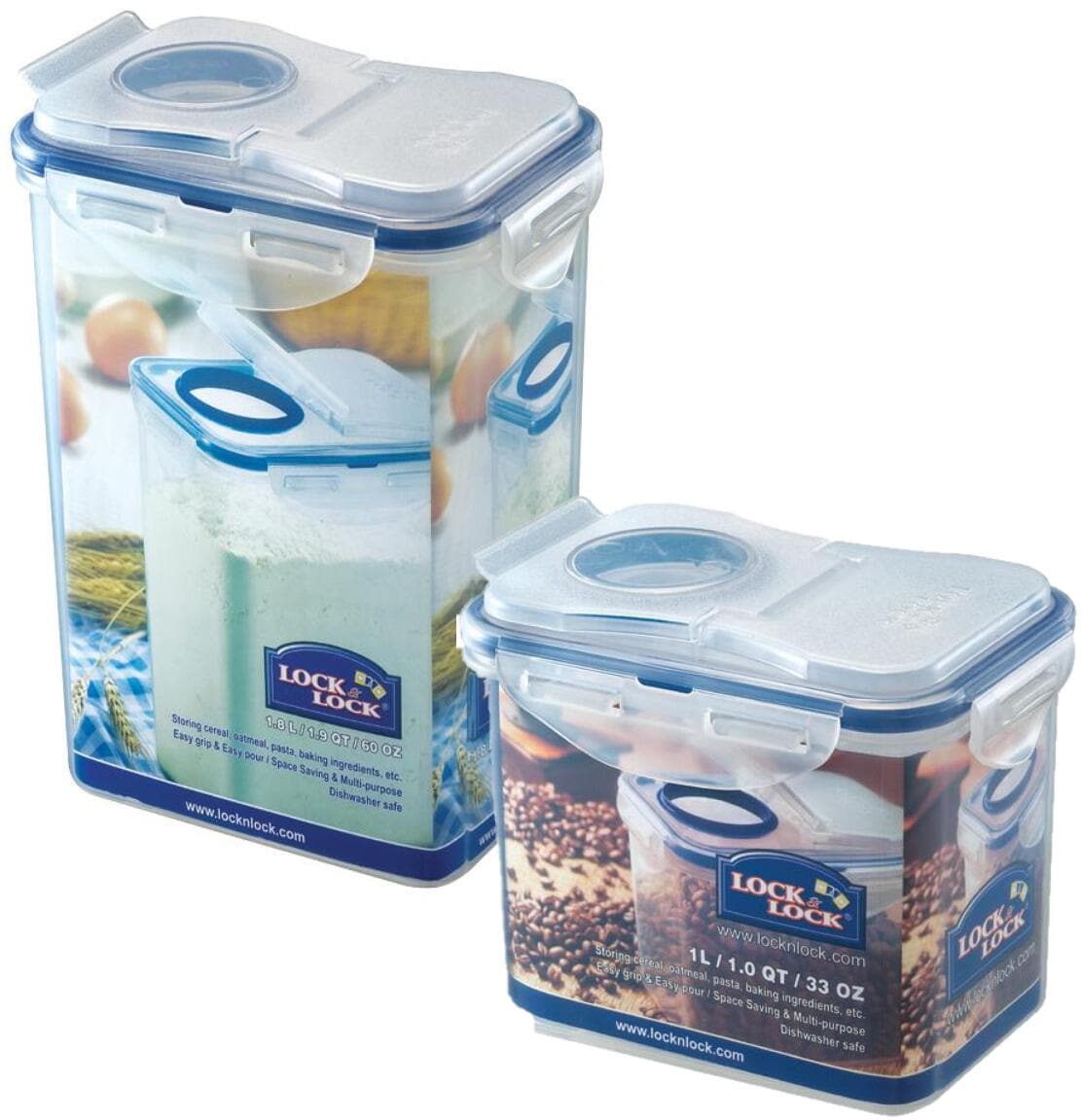 Oppbevaringsboks Classic Special med helletut, BPA-fri fra Lock&Lock