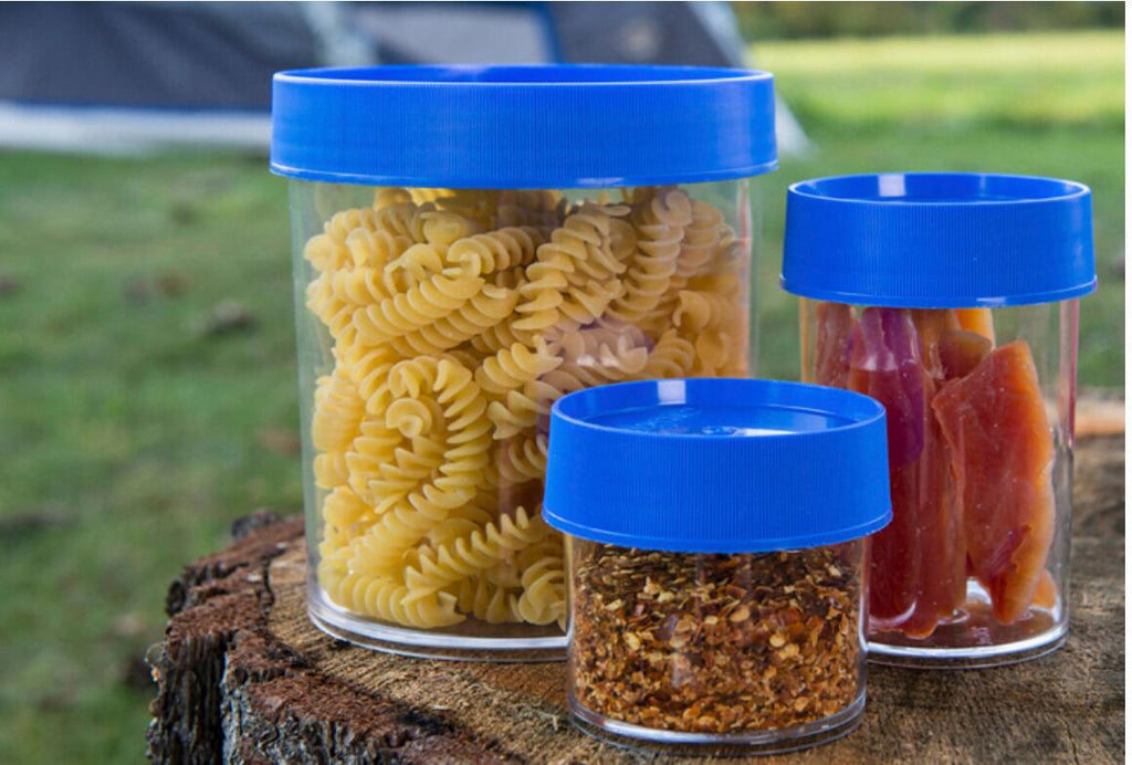 Oppbevaringsboks i Tritan 125-1000 ml for camping bakside